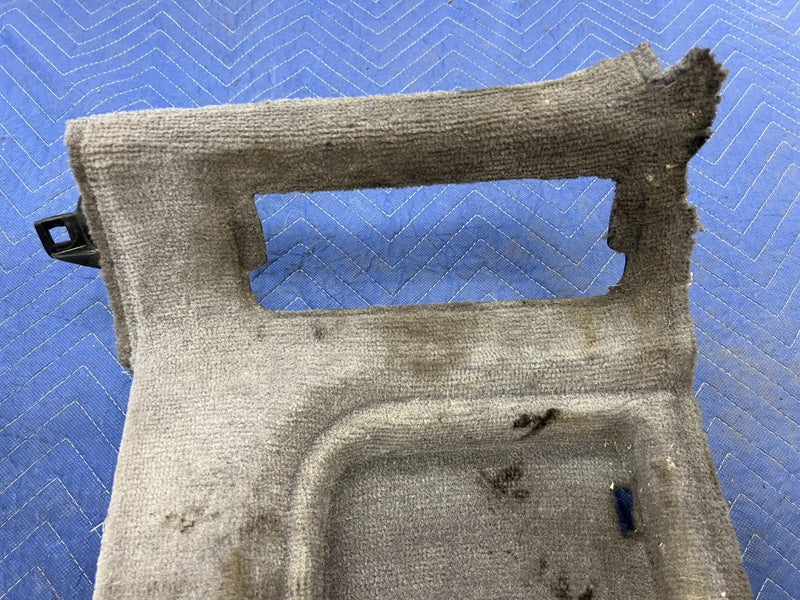 1992-1995 Volvo 940 740 Wagon Only Rear Carpet Side Panel Set Gray OEM #3198EM