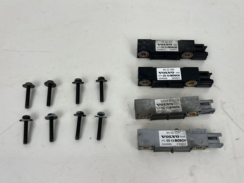 2004-2007 Volvo S60R V70R Bosch Crash Impact Sensor Set 9452777 OEM #5779EM