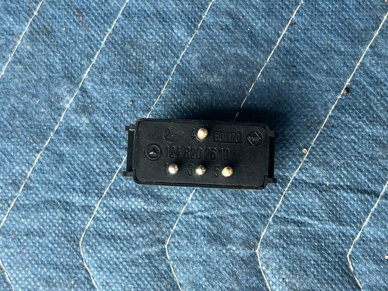 1986-1995 Mercedes 300D W124 Rear Headrest Release Switch 1248202610 OEM #2831EM