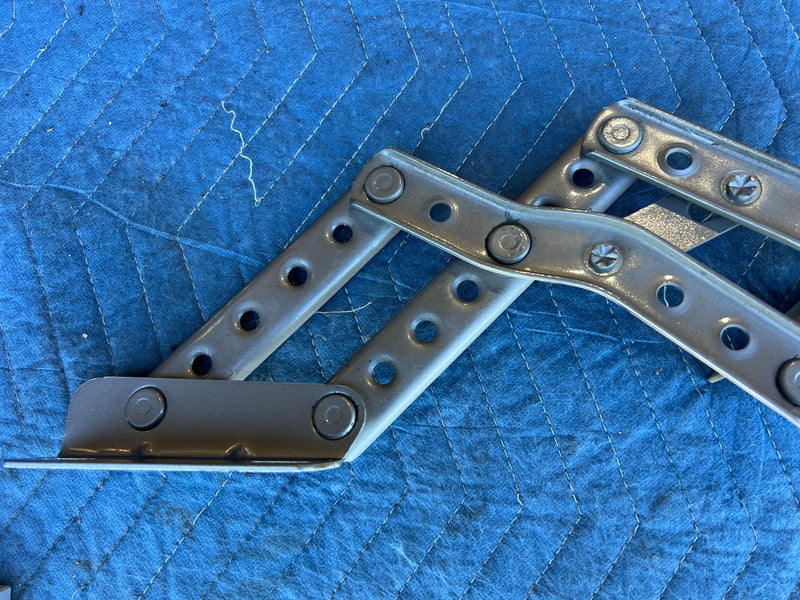 1986-1993 Volvo 240 244 Sedan Right & Left Trunk Deck Lid Hinge Pair OEM #4347EM