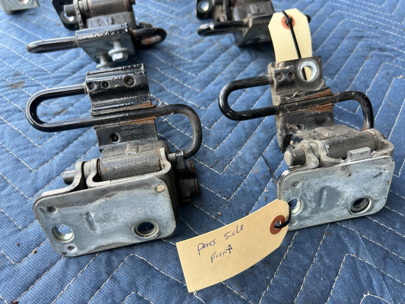2005-2011 Audi A6 Front Rear LH RH Upper & Lower Door Hinge Set OEM #3466EM
