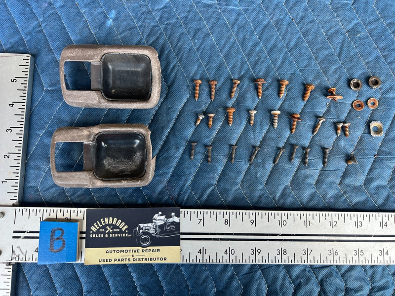 1983-1985 Porsche 944 Right & Left Door Card Panel Hardware Bolts OEM #2448EM