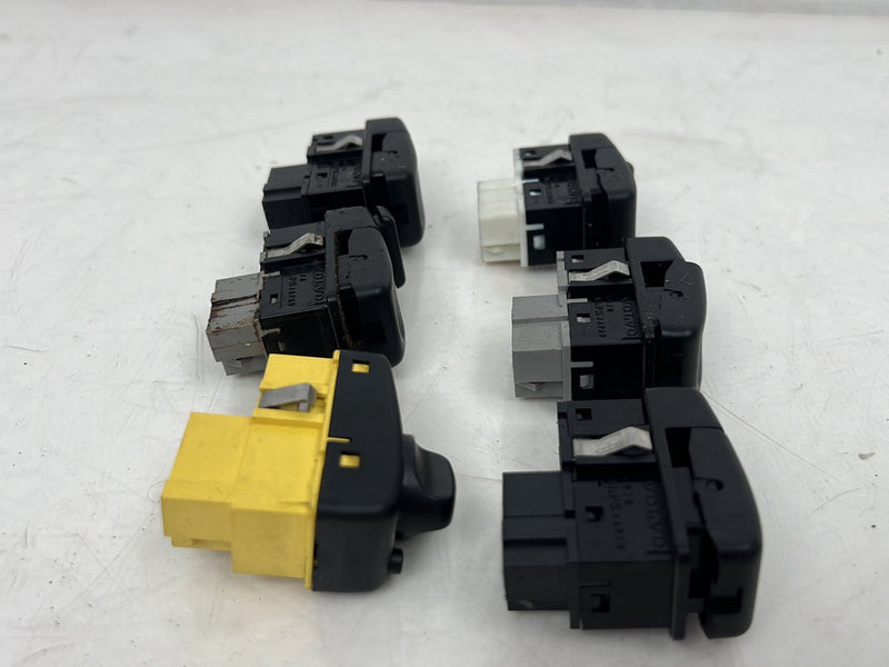 1993-1997 Volvo 850 Dash Sunroof Tracs Info Defrost Sport Switch Set OEM
