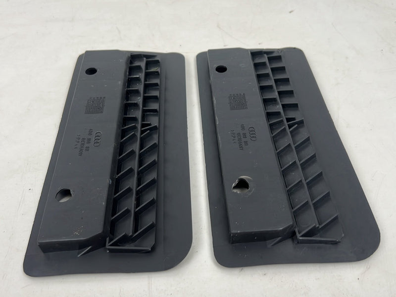 2001-2003 Audi S8 D2 A8 Front Footwell Floor Cabin Air Vent Cover Black Pair OEM #6103EM
