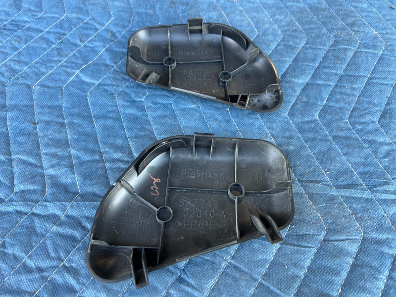 2003-2008 Toyota Corolla Right & Left Trunk Lid Luggage Trim Gray OEM #3328EM