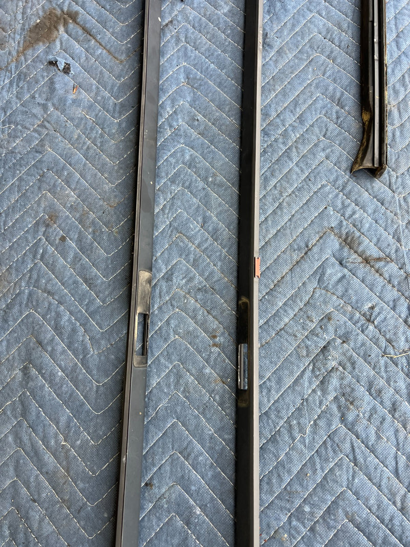 1998-2003 Mercedes W210 E320 Wagon Right & Left Roof Rack Rail Pair OEM #4744EM