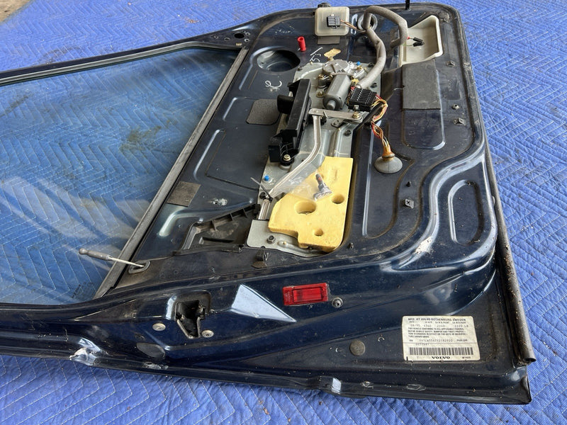 1993-1997 Volvo 850 850R Driver Front Left LH Door Assembly Blue OEM #4419E