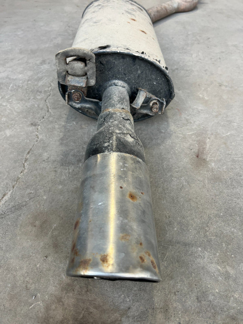 1983-1985 Porsche 944 Exhaust Down Pipe Muffler Resonator Assembly OEM #2467EM