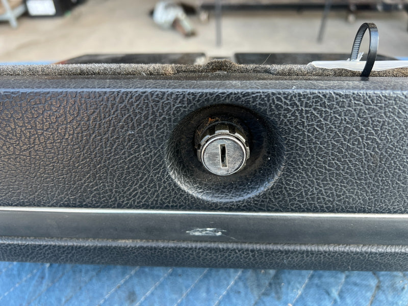 1986-1993 Volvo 240 244 245 Dash Glove Box Compartment Assembly Black OE #4378EM