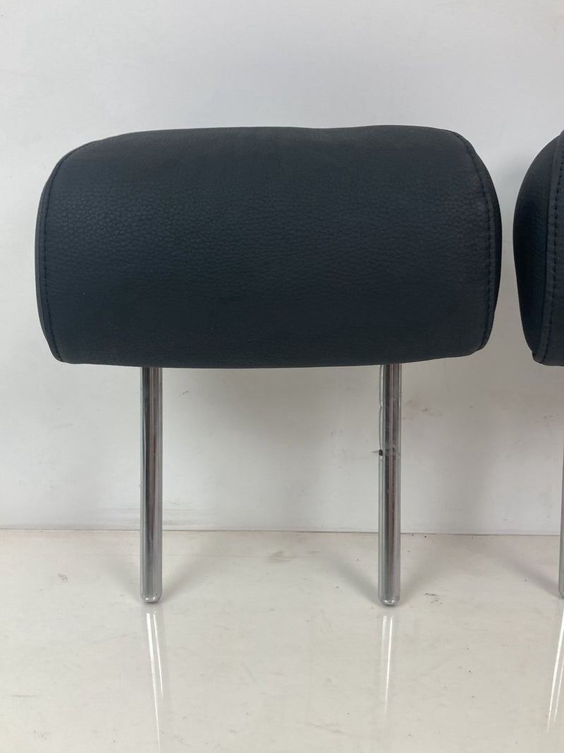 2003-2007 BMW 545i E60 Headrest Black Leather Left Right OEM #4951M