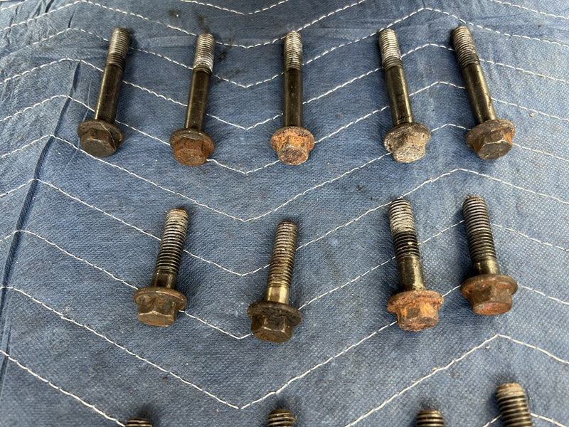 1993-1997 Volvo 850 850R V70 S70 C70 Bell Housing Bolt Set Hardware OEM #4536E