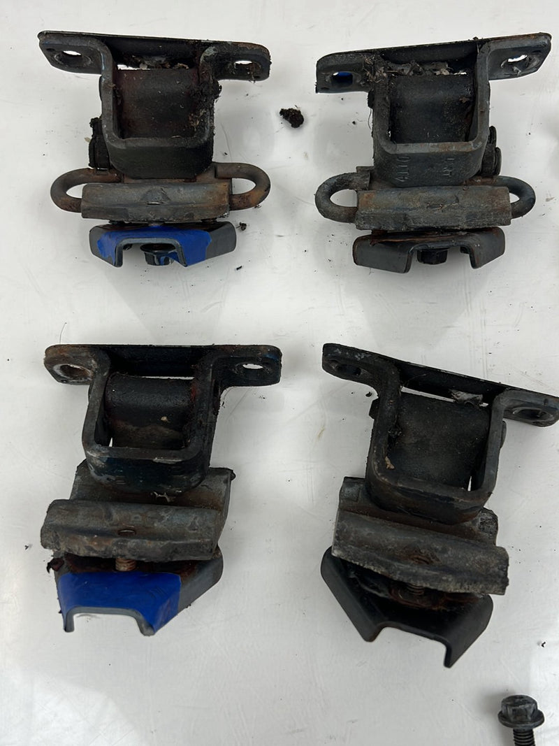 1975-1980 Volvo 244 240 Door Hinge Set of 4 w/ Hardware OEM #5266EM