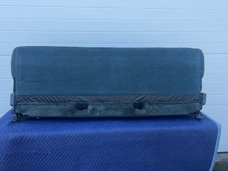 1988-1994 Chevrolet Silverado Ext Cab Rear Bench Seat Two-Tone Blue OEM #5532EM