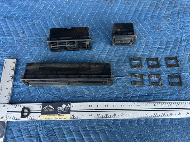 1992-1995 Volvo 940 740 Dash LH RH Center HVAC Heat AC Vent Set of 3 OEM #3229EM