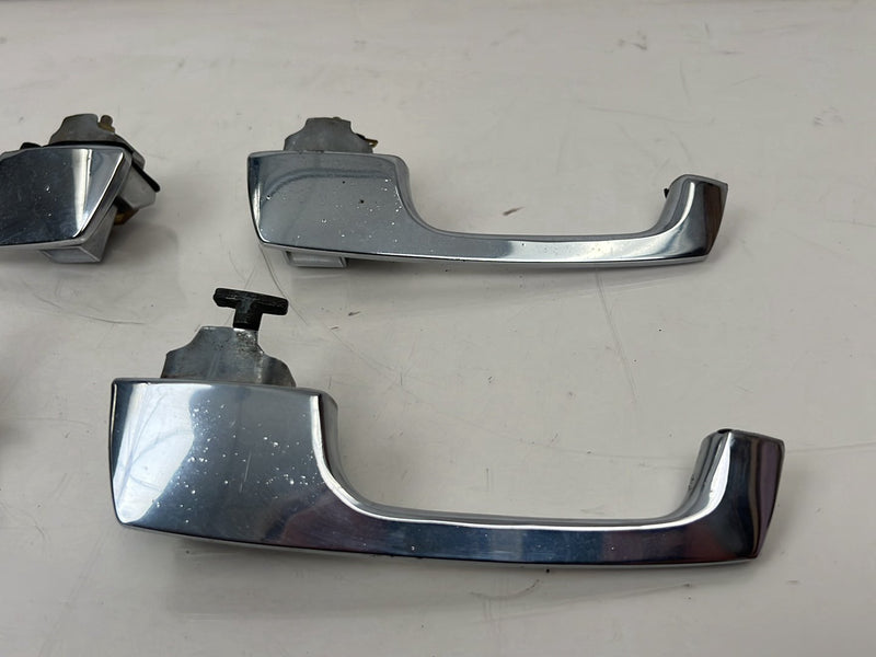 1976-1979 Cadillac Seville Door Handle Exterior Set of 4 Chrome 9829680 OEM #5591EM