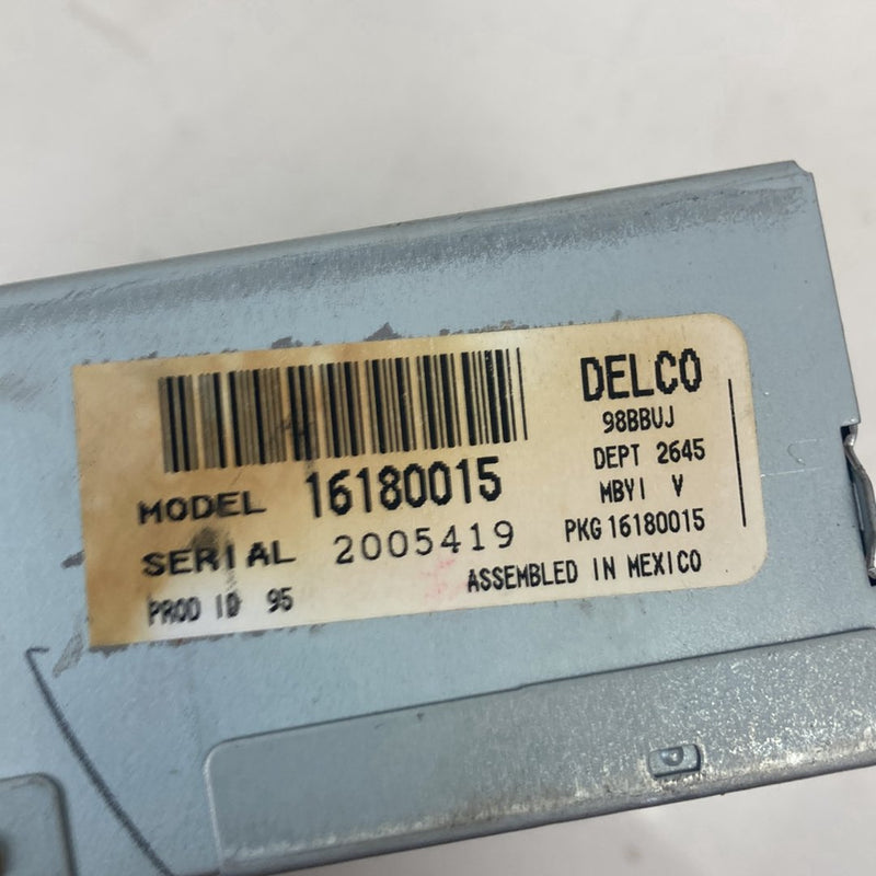 1995-1998 Chevrolet Silverado 2500 GMT400 CD Disk Player 16180015