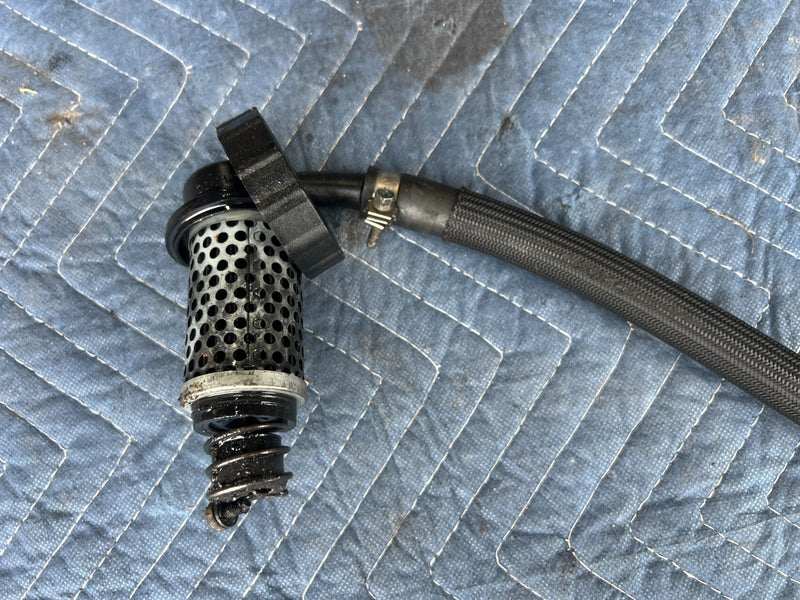 1998-2003 Mercedes W210 E320 Power Steering Cooling Radiator Line OEM #4719EM