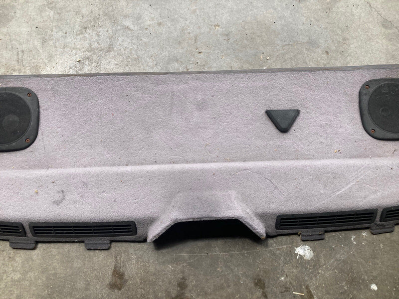 1984-1991 BMW 325iX 325e 318i E30 Rear Parcel Shelf Panel Window Trim OE #2614EM