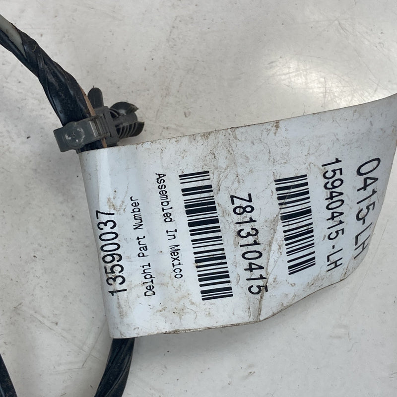 2007-2013 Chevy Silverado GMT900 Front Left Door Wiring Harness 13590037 #5592M