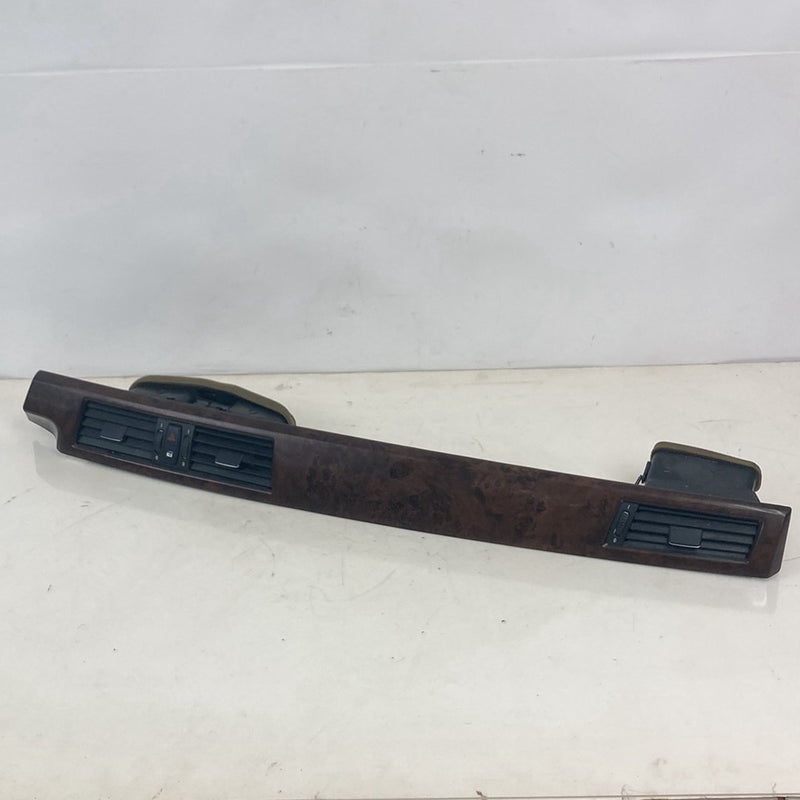 2003-2007 BMW 545i E60 Dash Vent Set Wood Veneer Panel 1254023 OEM #4958M
