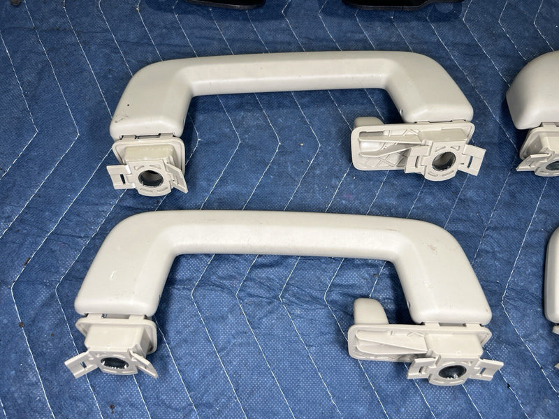 2008-2013 Volvo XC70 Overhead Grab Handle Set Of 4 & Sunglass Holder OEM #4345E