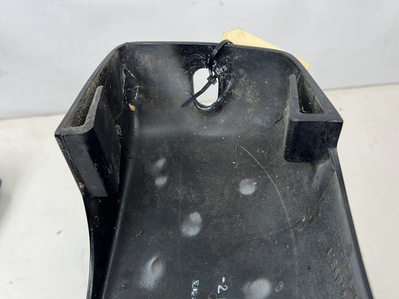 1983-1985 Porsche 944 Rear Bumper Corner Trim Pair Black 4746551 OEM #5540EM