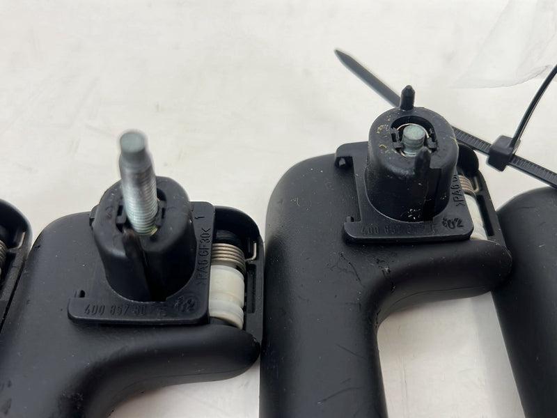 2001-2003 Audi S8 D2 A8 Overhead Front Rear Grab Handle Set of 4 Black OEM #6074EM