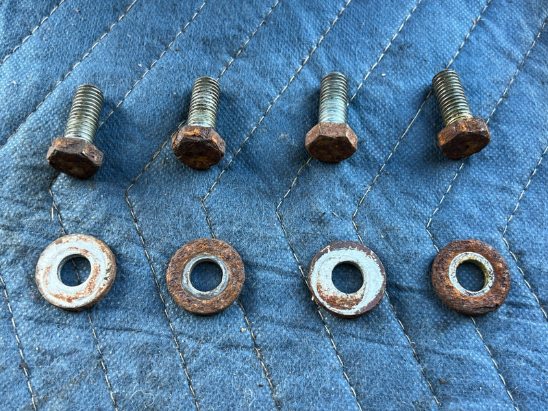 1996-2003 Mercedes W210 E320 Transmission Crossmember Mounting Bolts OEM #4685EM
