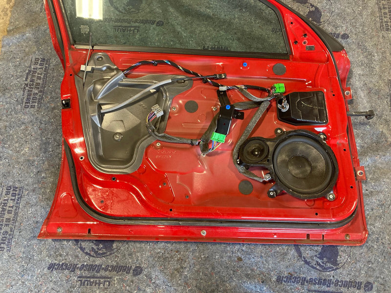 2005 2006 2007 Volvo S60R S60 V70R Front Driver Left LH Door Red OEM #1289M