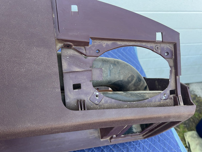 1988-1994 Chevrolet Silverado GMC Sierra Dash Dashboard Panel Maroon OEM #5491EM