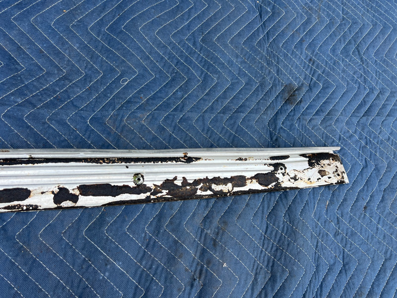 1967-1974 Volvo 140 142 Coupe Rear Trunk Sill Scuff Plate Trim OEM #4852EM