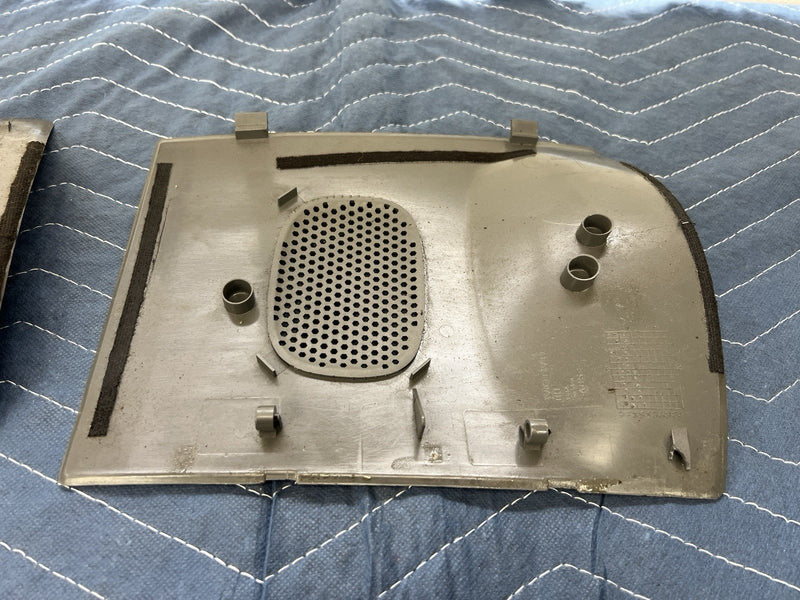1993-1997 Volvo 850 850R Wagon Only D Pillar Trim Speaker Cover Pair OEM #4546E
