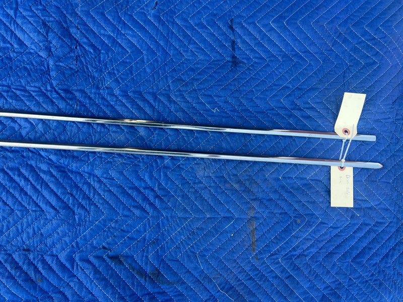 1967-1974 Volvo 140 142 Right & Left Chrome Body Trim Molding Chrome OEM #4896EM