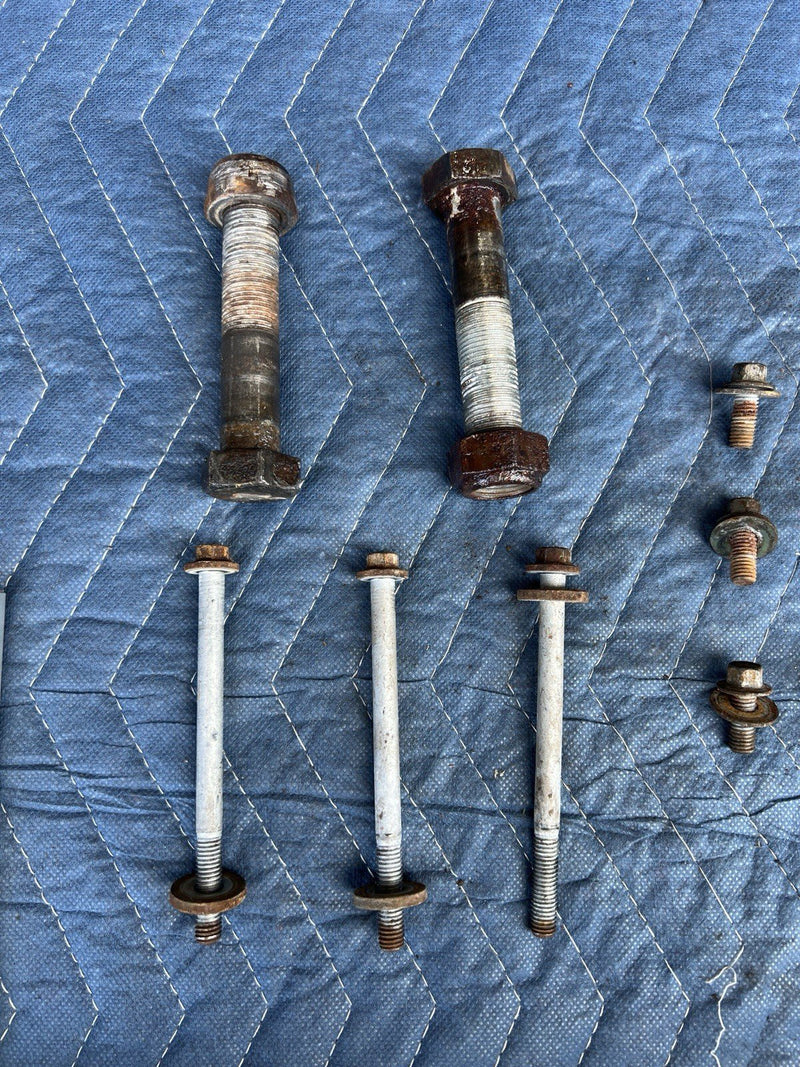 1998-2003 Jaguar XJR XJ8 X308 Front Subframe Hardware & Bolts OEM #4724E