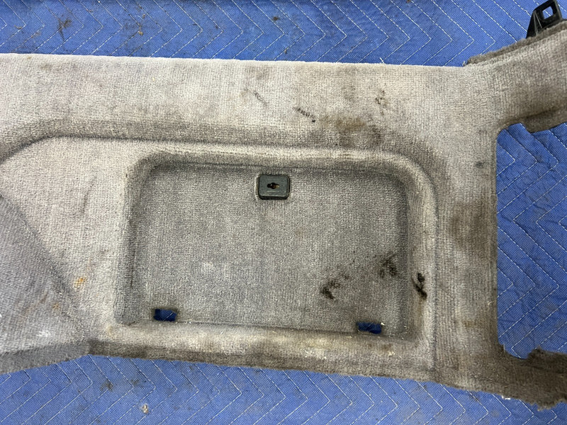 1992-1995 Volvo 940 740 Wagon Only Rear Carpet Side Panel Set Gray OEM #3198EM