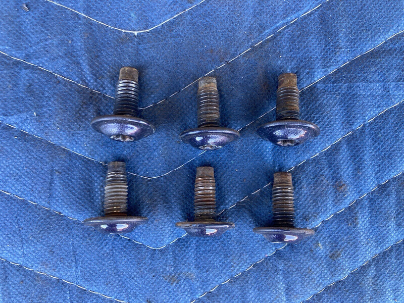1997-2002 Jeep Wrangler TJ Hood Bolts Hardware Set OEM #3248M