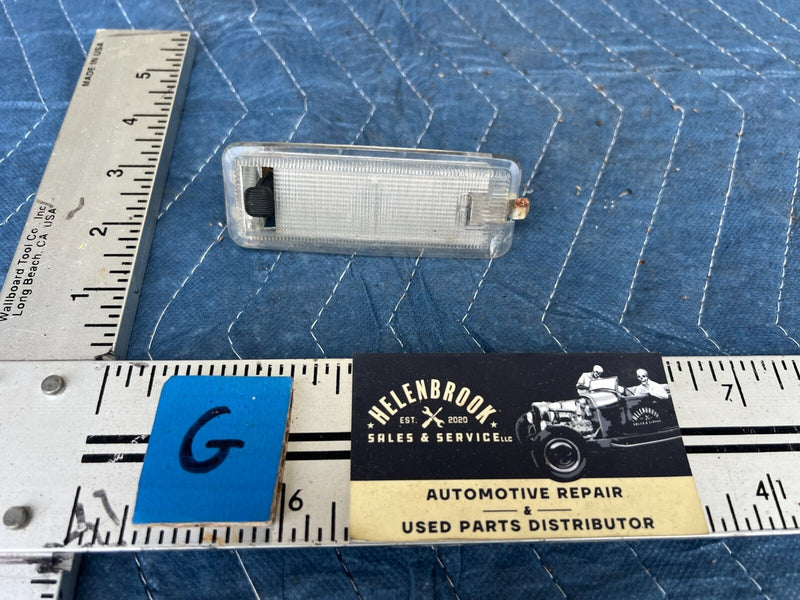1983-1985 Porsche 944 Overhead Front Center Dome Vanity Light Lamp OEM #2557EM