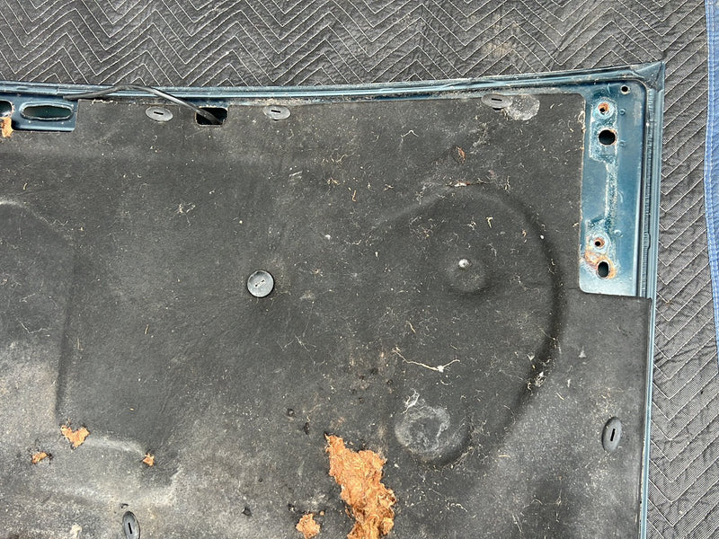 1990-1992 Volvo 740 745 940 Front Engine Bonnet Hood Panel Blue Green OE #6003EM