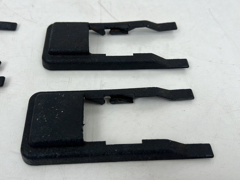 1990-1992 Volvo 740 745 940 Seat Rail Track Trim Cover Black 1353358 OEM #5850EM