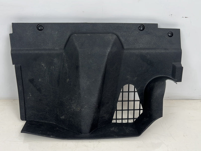1990-1992 Volvo 740 745 940 Lower Dash Passenger Right Kick Panel Trim Black OEM #5847EM