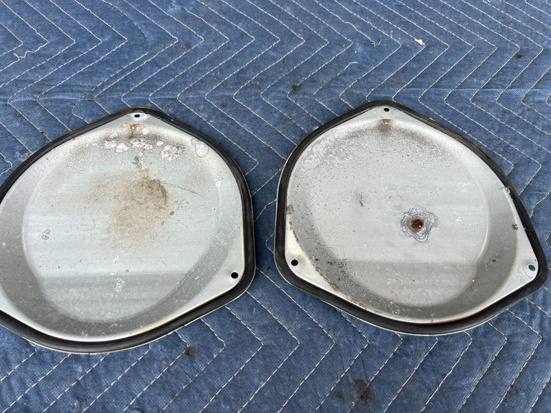 2005-2011 Audi A6 Fuel Gas Petrol Tank Access Panel Pair 8E0 010 162 P OEM #59ZJ