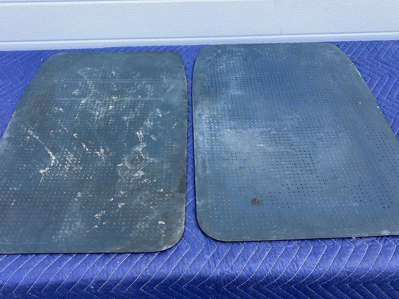 1988-1998 Chevrolet Silverado GMC OBS Right Left Floor Mat Pair Blue OEM #5506EM