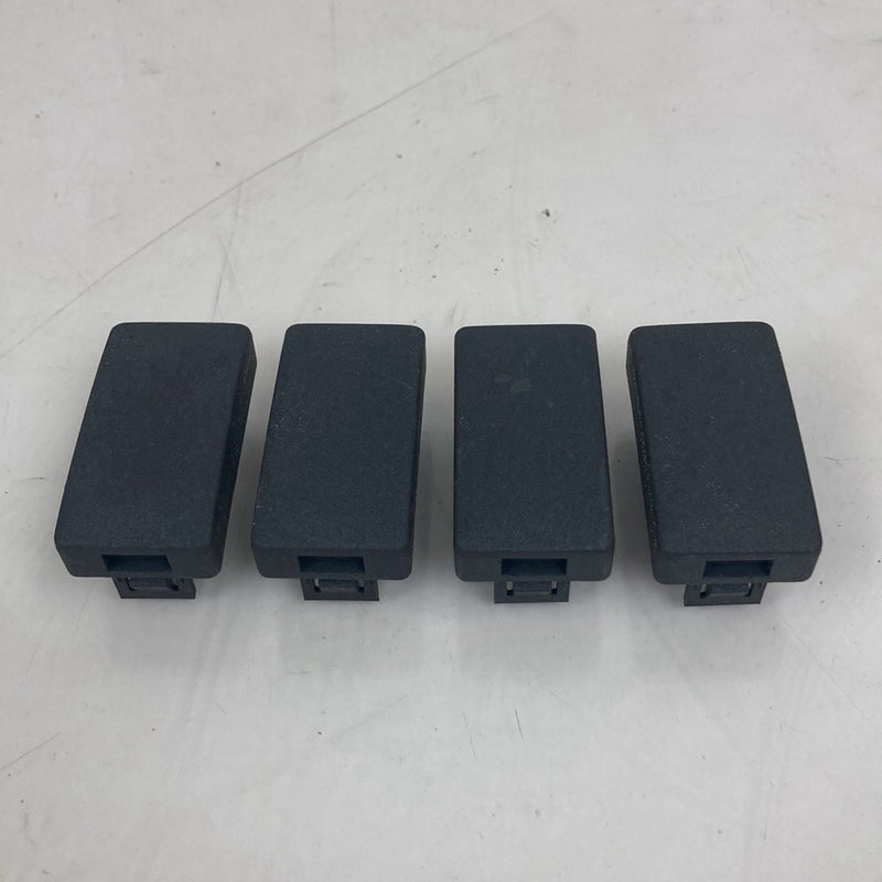 1998-2000 Volvo V70 Switch Blank Set of 4 Black 9128211 OEM #5162M