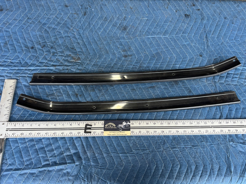 1989-1995 Volvo 740 940 Front LH & RH Door Jam to Windshield Trim OEM #3744EM
