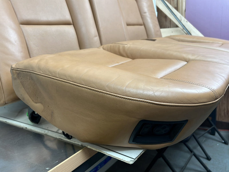 1996-2003 Audi S8 D2 A8 Front & Rear Recaro Caramel Leather Power Seat Set OEM #6384EM