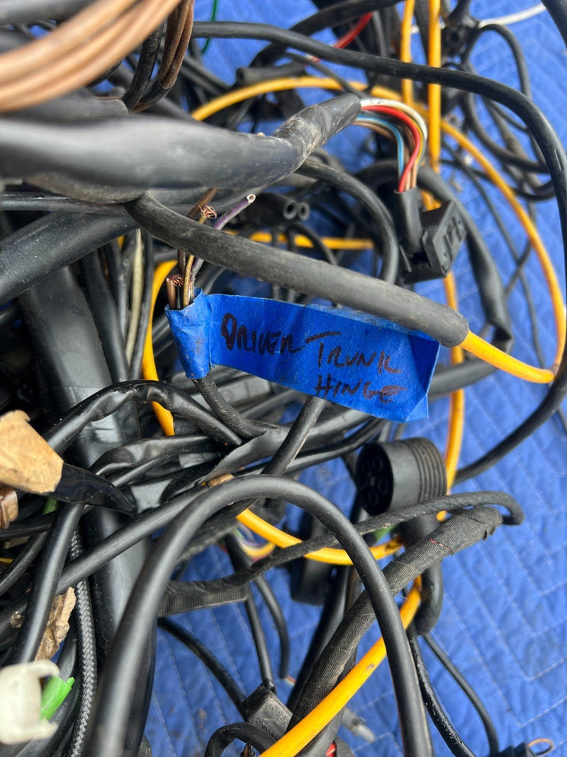 1986-1995 Mercedes 300D W124 Body Wiring Harness w/ Fuse Panel OEM #2843EM