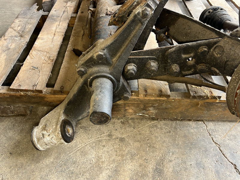 1983-1985 Porsche 944 Rear Subframe w/ Wheel Hub Knuckle Assembly OEM #5710EM