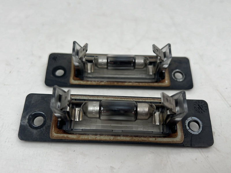 1996-2003 Audi S8 D2 A8 Rear License Plate Light Lamp Assembly Pair OEM #6460EM