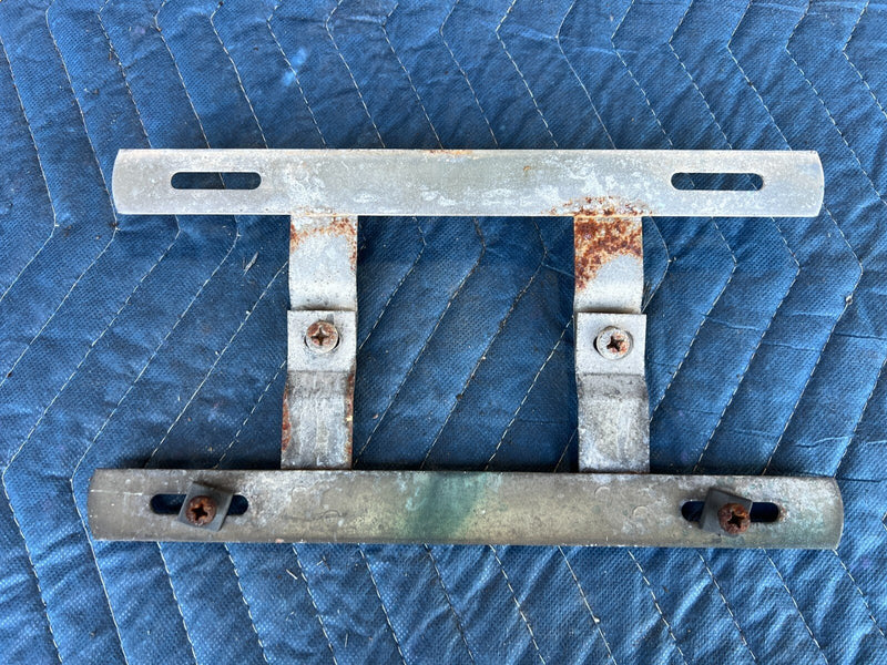 1983-1985 Porsche 944 License Plate Tag Holder Mounting Bracket OEM #2459EM