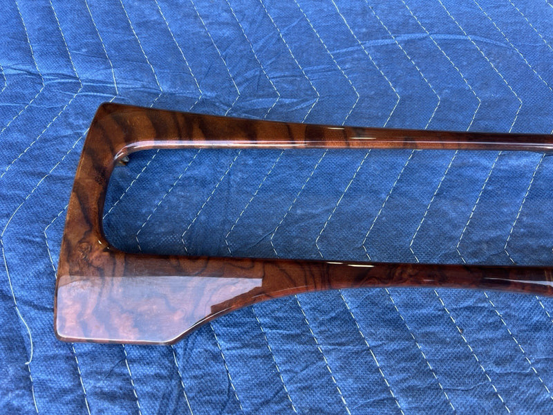 1998-2003 Jaguar XJR XJ8 X308 Center Dash Vent Wood Trim Bezel Surround #4633E